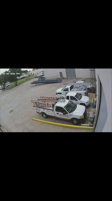 Houston security camera Parking lots project