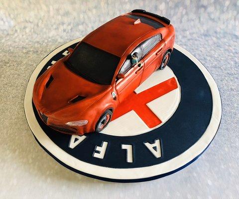 Alfa Romeo Cake