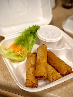 Pork egg rolls