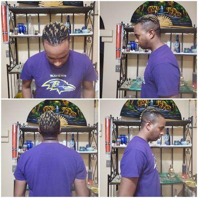 Retwist/tighten interlocing technique. By Ladie Rhed