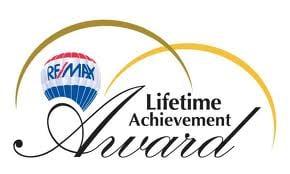 I received the International RE/MAX Lifetime Achievement Award in 2006