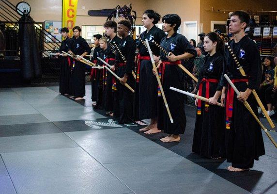 Black belt testing