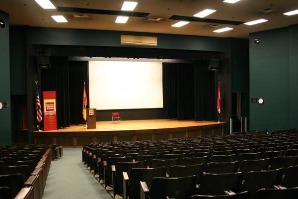 The Auditorium seats up to 430.