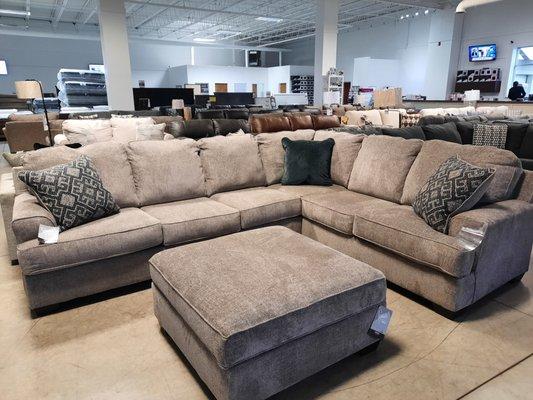 Classic sectional from homePLUS, gonna look great at my house!