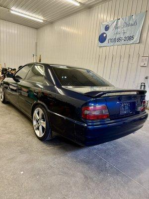 Imported 1996 Toyota Chaser after 2Step paint correction & ceramic coating.