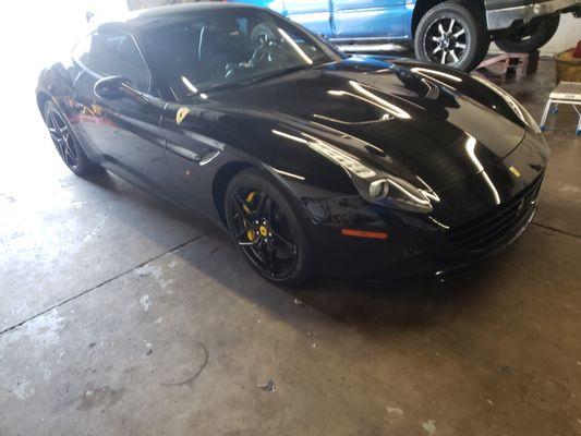 Ferrari California T. Diamond SS ceramic coating