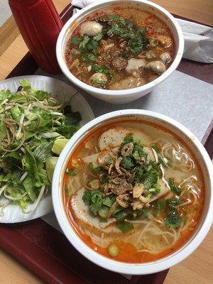 Bun rieu & bun cha ca