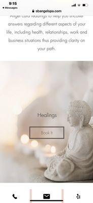 Healing services Reiki