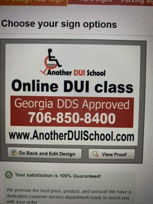 Another DUI School