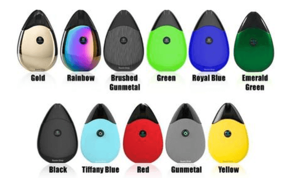 "Suorin Drop 2mL Kit 
 (COLORS: Gold, Rainbow, Black, Red, Royal Blue, Yellow, Gunmetal, Tiffany Blue,Green)"