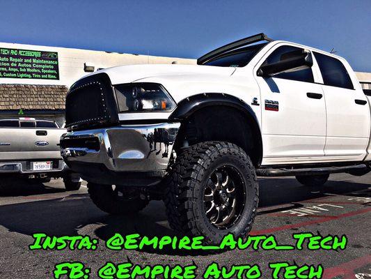 Dodge Ram w/ 38inch Toyo Tires!