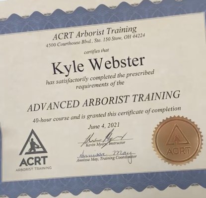 Certified Arborist