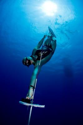 Ted Win's Deja Blue Freediving Competition