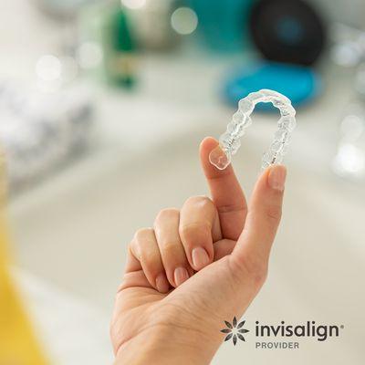 Align your teeth with clear aligners