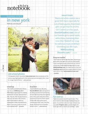 Merci New York interview and best picks in The Knot