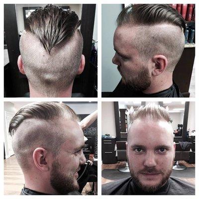 trendy mens cut by Christine!