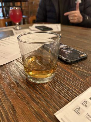 Double Barrel Bourbon Whiskey