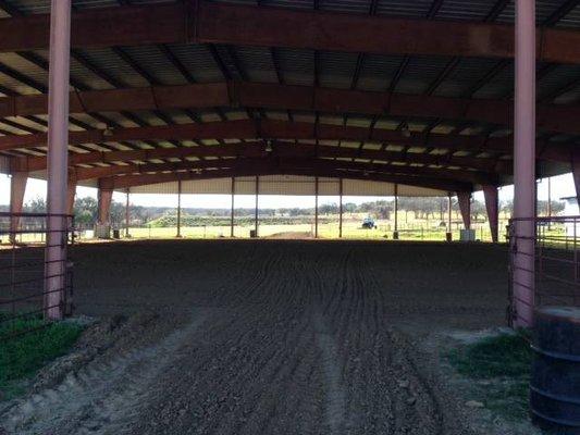 Covered arena 175' x 125'