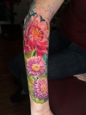 Floral tattoo