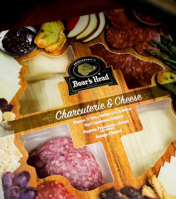 Our Boar's Head selection of meats and cheeses.