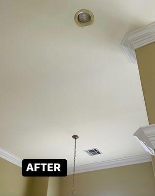 CEILING REPAIRS - AFTER