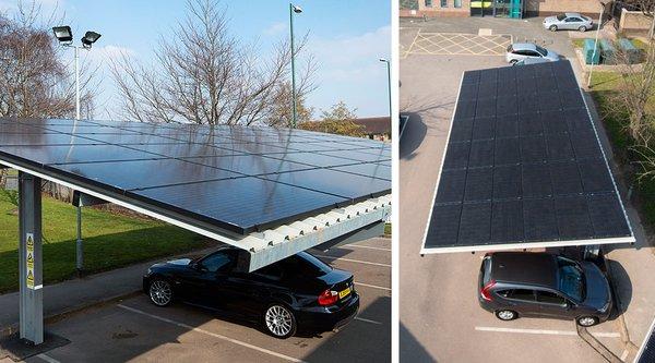 Church Solar Parking Canopy.