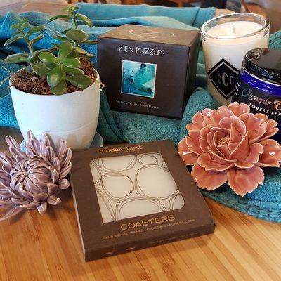 Candles, coasters, puzzles and more!