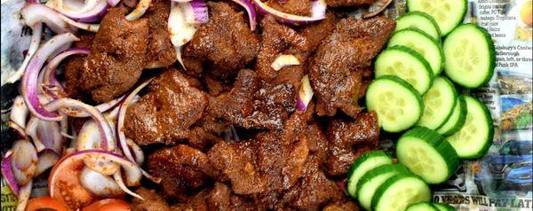 Suya meat