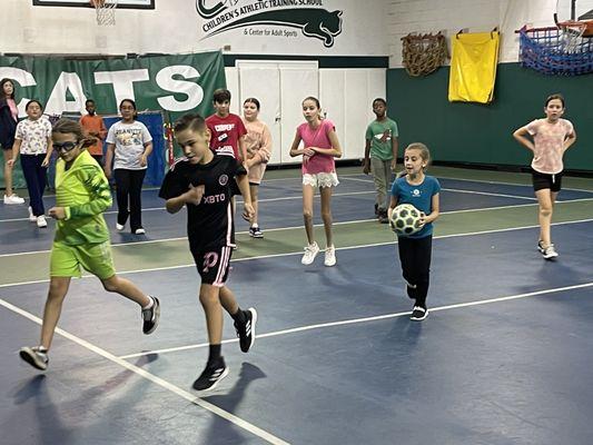 Soccer ball fun