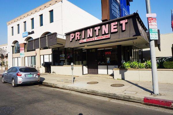 Front of the Print Shop in Sherman Oaks