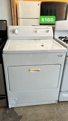 Gas Dryer With Warranty 160