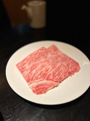 Japanese A5 Wagyu Sukiyaki