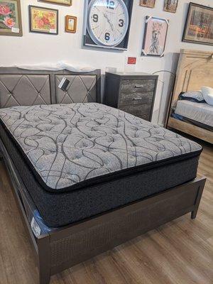 16 plush inches of Real Ashley Comfort. King just $699