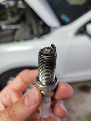 Customer said car was running rough. Dealership was charging him $1000. Diagnosed, changed coils and spark plugs. Saved customer over $500.