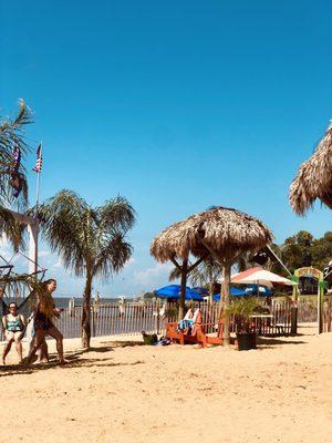 Beach bar views