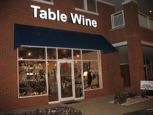 Table Wine in Asheville - Open Day & Night