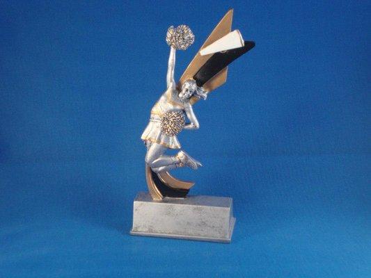 Cheer Resin Trophy