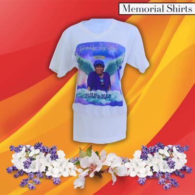 Custom Memorial Shirts