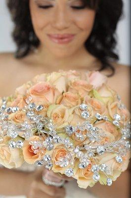 Custom bridal bouquet