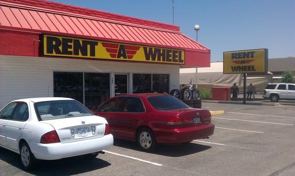 Rent A Wheel Outside