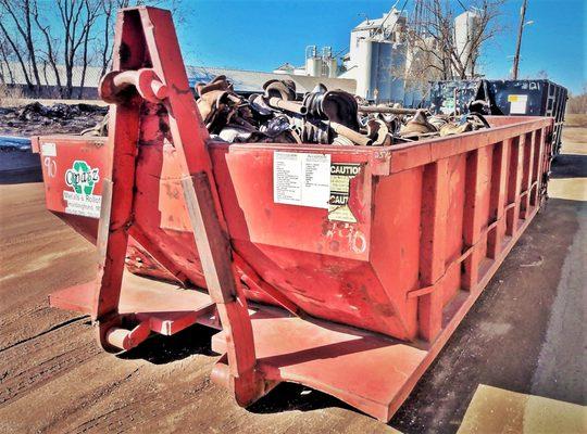 We provide rolloff services for scrap as well. Turn your scrap into $$ !!