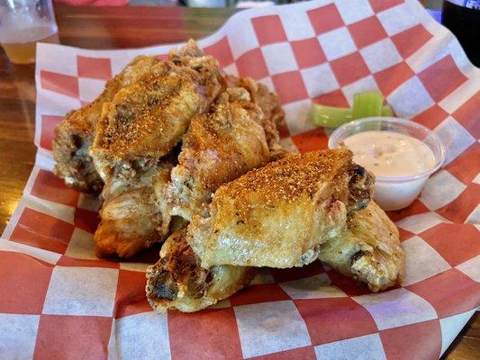 Cajun Dry Rub Wings $9.99 - get these!