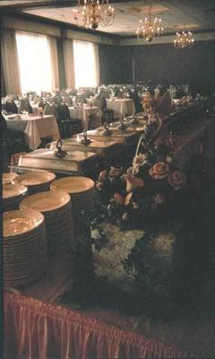 Buffet Line and setting for any meeting or brunch or any ocassion  you may have