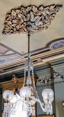 Ceiling Fixture at James Whitcomb Riley Museum Home & Visitor Center