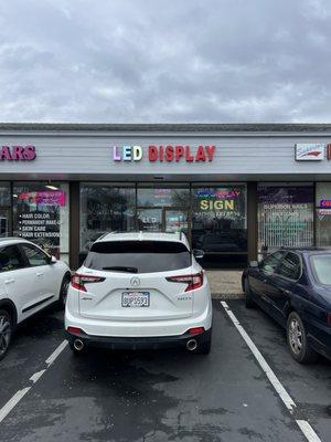 Shop LED Display and printing & signs