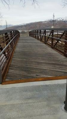 Bridge over the river Jordan.