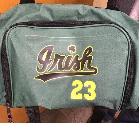 Bags for Irish Baseball