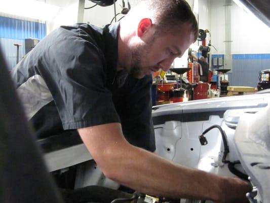 The GM Certified techs in the service shop have specialized tools and training you can't find elsewhere.