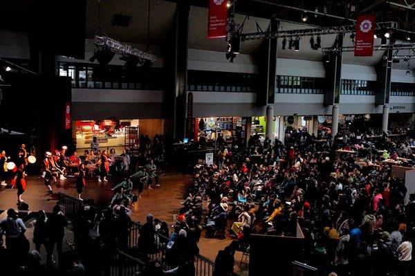 OKK Taiko Performance at Armory Stage.