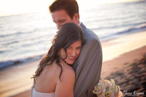 Beautiful bride at The Surf & Sand Resort in Laguna Beach, CA.